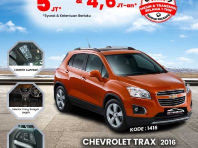 2016 Chevrolet TRAX LTZ Orange - Jual mobil bekas di Kalimantan Barat