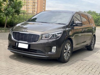 2017 Kia Grand Sedona Ultimate Coklat - Jual mobil bekas di DKI Jakarta