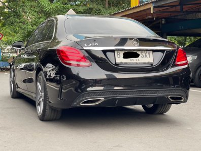 2018 Mercedes-Benz C-Class C200 Hitam - Jual mobil bekas di DKI Jakarta