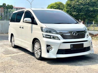 2014 Toyota Vellfire ZG Putih - Jual mobil bekas di DKI Jakarta