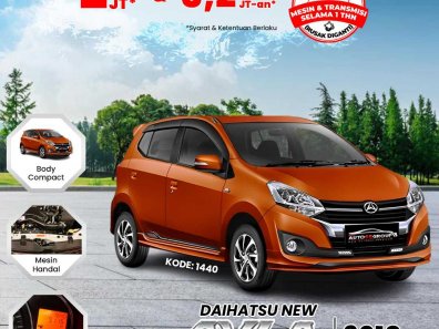 2018 Daihatsu Ayla 1.2L R MT Orange - Jual mobil bekas di Kalimantan Barat