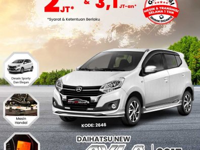 2017 Daihatsu Ayla 1.2L R MT Silver - Jual mobil bekas di Kalimantan Barat