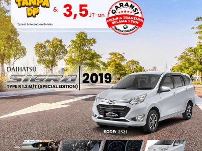 2019 Daihatsu Sigra 1.2 R MT Silver - Jual mobil bekas di Kalimantan Barat