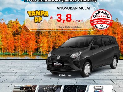 2024 Daihatsu Sigra 1.2 X MT Hitam - Jual mobil bekas di Kalimantan Barat