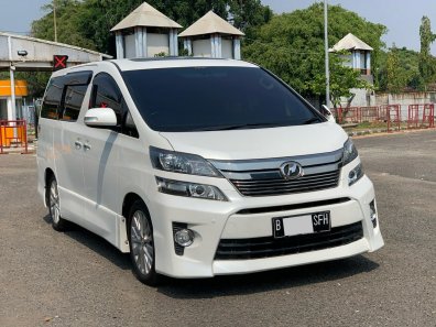 2014 Toyota Vellfire ZG Putih - Jual mobil bekas di DKI Jakarta