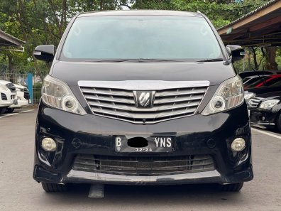 2009 Toyota Alphard 2.5 X A/T Hitam - Jual mobil bekas di DKI Jakarta