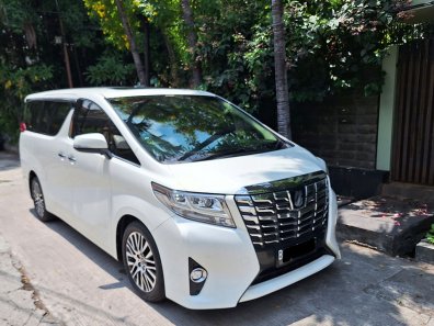 2015 Toyota Alphard 2.5 G A/T Putih - Jual mobil bekas di DKI Jakarta