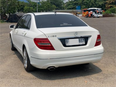 2014 Mercedes-Benz C-Class C200 Putih - Jual mobil bekas di DKI Jakarta