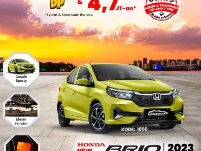 2023 Honda Brio E CVT Kuning - Jual mobil bekas di Kalimantan Barat