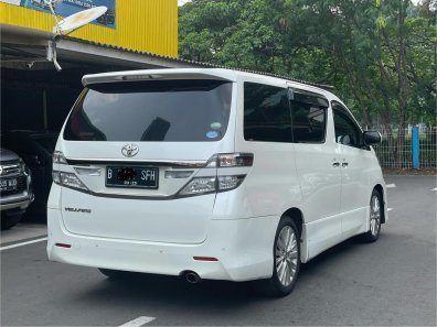 2014 Toyota Vellfire ZG Putih - Jual mobil bekas di DKI Jakarta