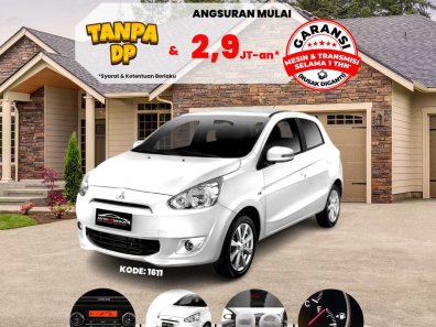 2014 Mitsubishi Mirage GLX Putih - Jual mobil bekas di Kalimantan Barat