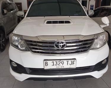 2013 Toyota Fortuner 2.4 G AT Putih - Jual mobil bekas di Jawa Barat