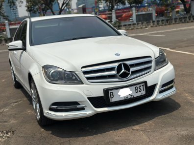 2014 Mercedes-Benz C-Class C200 Putih - Jual mobil bekas di DKI Jakarta