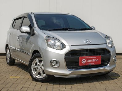 2013 Daihatsu Ayla 1.0L X MT Silver - Jual mobil bekas di Jawa Barat