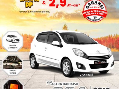 2019 Daihatsu Ayla 1.0L X MT Putih - Jual mobil bekas di Kalimantan Barat