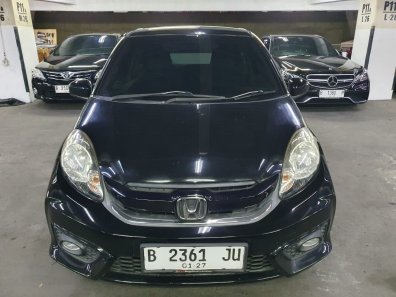 2017 Honda Brio E Automatic Hitam - Jual mobil bekas di DKI Jakarta