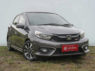 2021 Honda Brio Rs 1.2 Automatic Abu-abu - Jual mobil bekas di Jawa Barat