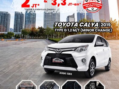 2019 Toyota Calya G MT Putih - Jual mobil bekas di Kalimantan Barat