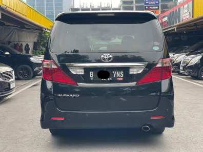 2009 Toyota Alphard X Hitam - Jual mobil bekas di DKI Jakarta