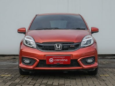 2017 Honda Brio RS CVT Orange - Jual mobil bekas di Banten