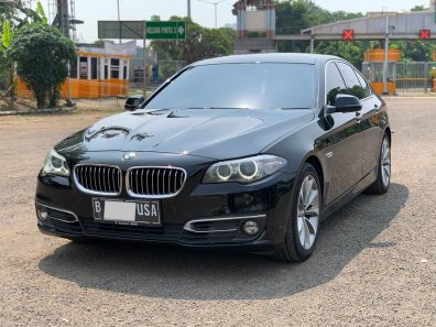 2016 BMW 5 Series 520i Hitam - Jual mobil bekas di DKI Jakarta