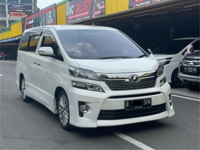 2014 Toyota Vellfire ZG Putih - Jual mobil bekas di DKI Jakarta