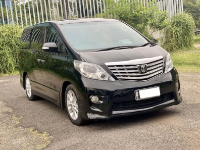 2009 Toyota Alphard X Hitam - Jual mobil bekas di DKI Jakarta