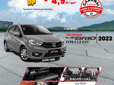 2023 Honda Brio E CVT Abu-abu - Jual mobil bekas di Kalimantan Barat