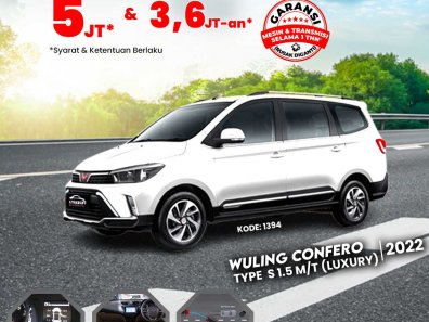 2022 Wuling Confero Putih - Jual mobil bekas di Kalimantan Barat