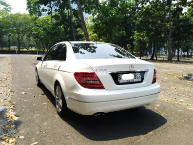 2014 Mercedes-Benz C-Class C200 Putih - Jual mobil bekas di DKI Jakarta