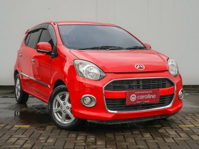 2015 Daihatsu Ayla 1.0L X AT Merah - Jual mobil bekas di Jawa Barat