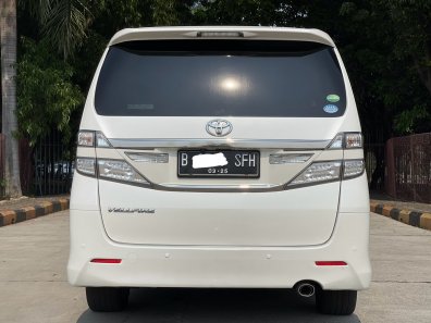 2014 Toyota Vellfire ZG Putih - Jual mobil bekas di DKI Jakarta