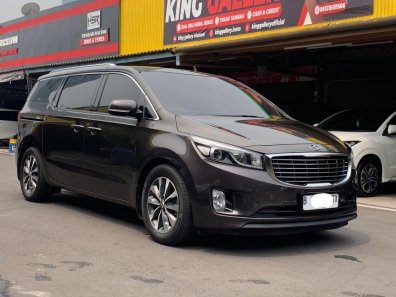 2017 Kia Grand Sedona Ultimate Coklat - Jual mobil bekas di DKI Jakarta