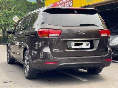 2017 Kia Grand Sedona Ultimate Coklat - Jual mobil bekas di DKI Jakarta