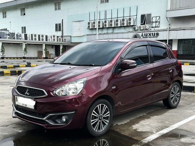 2017 Mitsubishi Mirage EXCEED Merah - Jual mobil bekas di DKI Jakarta