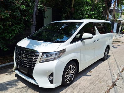 2015 Toyota Alphard 2.5 G A/T Putih - Jual mobil bekas di DKI Jakarta