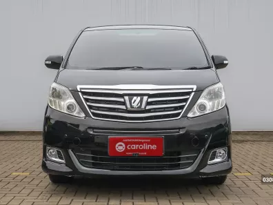 2013 Toyota Alphard X Hitam - Jual mobil bekas di Banten