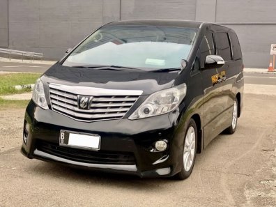 2009 Toyota Alphard X Hitam - Jual mobil bekas di DKI Jakarta