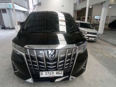 2018 Toyota Alphard 2.5 X A/T Hitam - Jual mobil bekas di DKI Jakarta