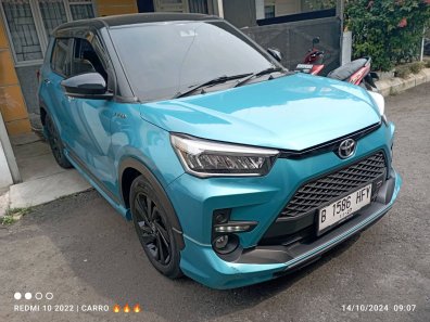 2022 Toyota Raize 1.0T GR Sport CVT TSS (One Tone) Biru - Jual mobil bekas di DKI Jakarta