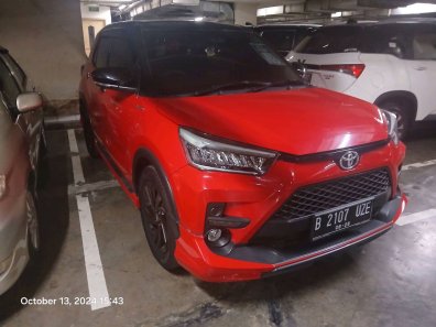 2021 Toyota Raize 1.0T GR Sport CVT TSS (One Tone) Merah - Jual mobil bekas di DKI Jakarta