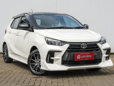 2023 Toyota Agya New 1.2 GR Sport A/T Putih - Jual mobil bekas di Banten