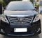 2012 Toyota Alphard G Hitam - Jual mobil bekas di DKI Jakarta-1